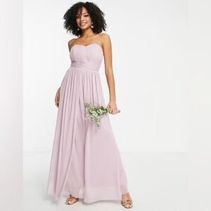 NWT Lipsy Bridesmaid multiway maxi dress in lavender size 2